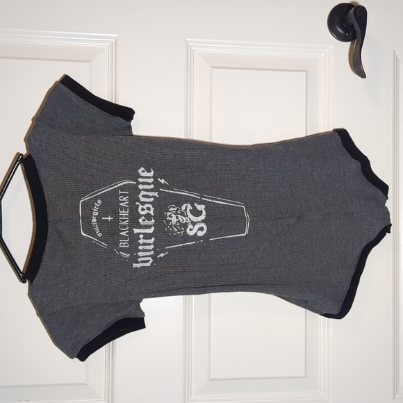 Limited Edition Blackheart Burlesque Bodysuit, XS - Picture 2 of 8